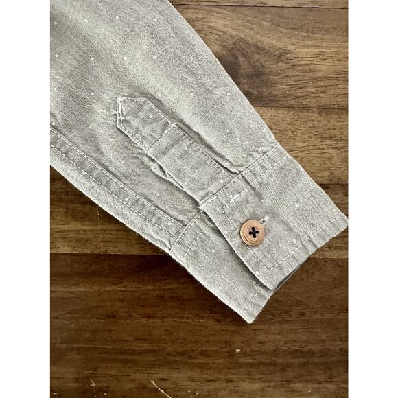 NWT Matilda Jane x Joanna Gaines Choose Your Own Path Well Met Gray Shirt 2 - Picture 6 of 8